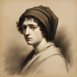 a character by Ary Scheffer