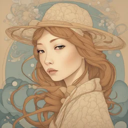 a character by Audrey Kawasaki