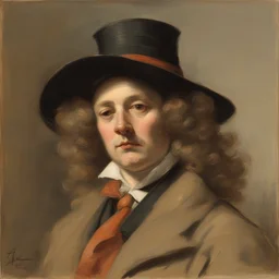 a character by August von Pettenkofen
