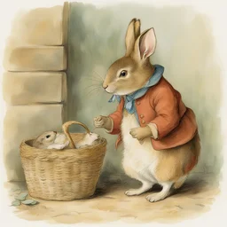 a character by Beatrix Potter