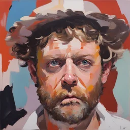 a character by Ben Quilty