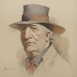 a character by Bernard Aubertin