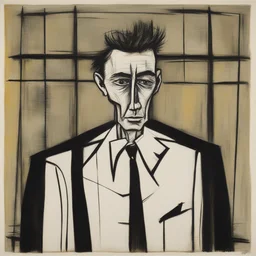 a character by Bernard Buffet