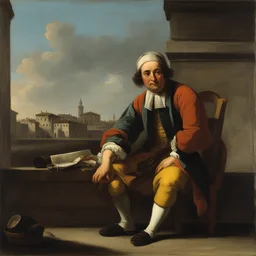 a character by Bernardo Bellotto