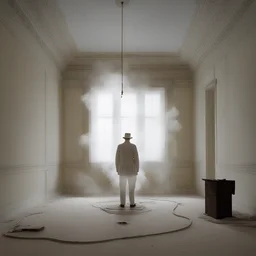 a character by Berndnaut Smilde