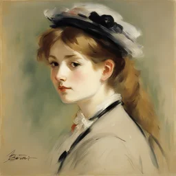 a character by Berthe Morisot