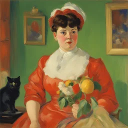 a character by Boris Kustodiev