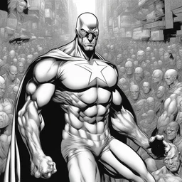 a character by Bryan Hitch