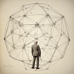 a character by Buckminster Fuller