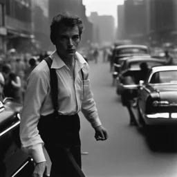 a character by Burt Glinn