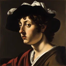 a character by Caravaggio