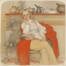 a character by Carl Larsson