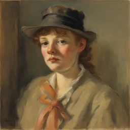 a character by Carl Moll