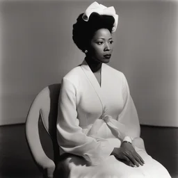a character by Carrie Mae Weems