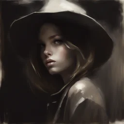 a character by Casey Baugh
