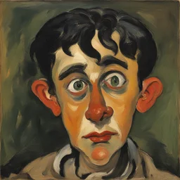 a character by Chaïm Soutine