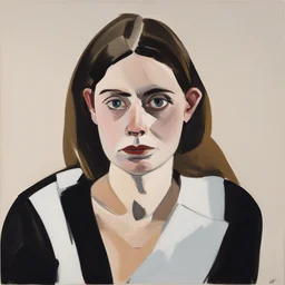a character by Chantal Joffe