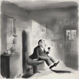 a character by Charles Addams