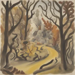 a character by Charles E. Burchfield