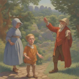 a character by Charles Ginner