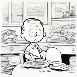 a character by Charles Schulz