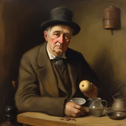 a character by Charles Spencelayh