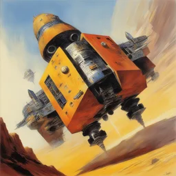a character by Chris Foss