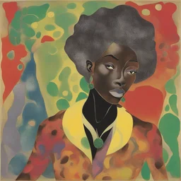 a character by Chris Ofili