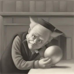 a character by Chris Van Allsburg