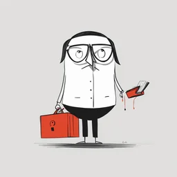 a character by Christoph Niemann