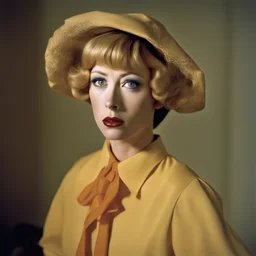 a character by Cindy Sherman