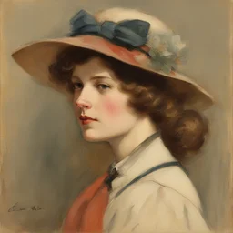 a character by Clara Miller Burd