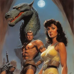 a character by Clyde Caldwell