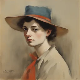 a character by Constantin Joffe