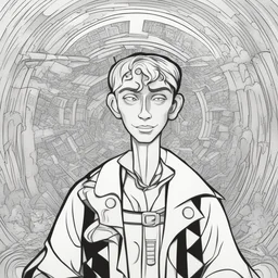 a character by Craig Thompson