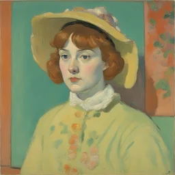 a character by Cuno Amiet