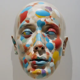 a character by Damien Hirst