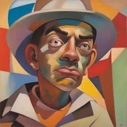 a character by Dana Schutz