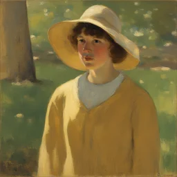 a character by Daniel Garber