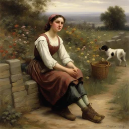 a character by Daniel Ridgway Knight