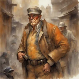 a character by Dave Dorman