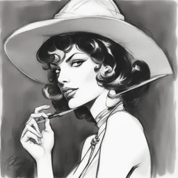 a character by Dave Stevens