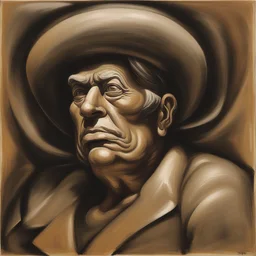 a character by David Alfaro Siqueiros