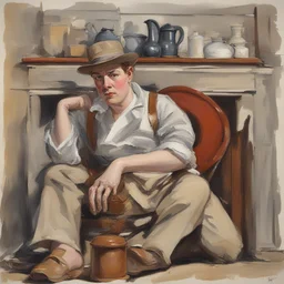 a character by David Bates