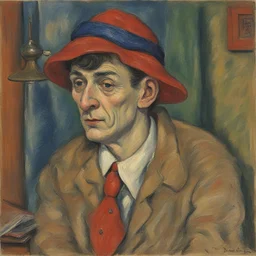 a character by David Burliuk