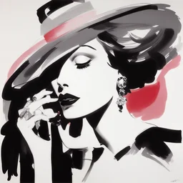 a character by David Downton