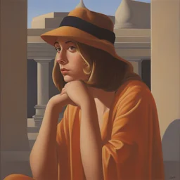 a character by David Ligare