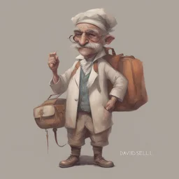 a character by Davide Sasselli
