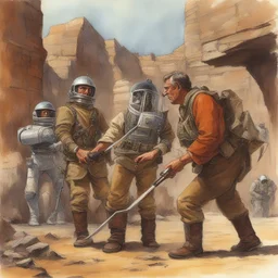 a character by Don Lawrence
