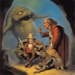 a character by Don Maitz